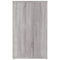 vidaXL Bedside Cabinet Grey Sonoma 50x36x60 cm Engineered Wood