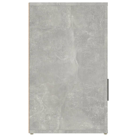 vidaXL Bedside Cabinet Concrete Grey 50x36x60 cm Engineered Wood