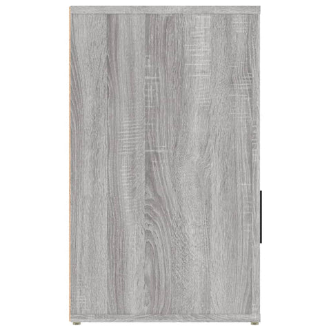 vidaXL Bedside Cabinet Grey Sonoma 50x36x60 cm Engineered Wood