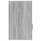 vidaXL Bedside Cabinet Grey Sonoma 50x36x60 cm Engineered Wood