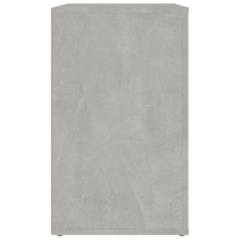 vidaXL Bedside Cabinet Concrete Grey 50x36x60 cm Engineered Wood
