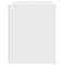vidaXL Bedside Cabinet White 60x36x45 cm Engineered Wood