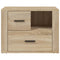 vidaXL Bedside Cabinet Sonoma Oak 60x36x45 cm Engineered Wood