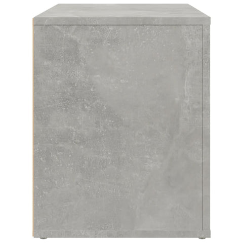 vidaXL Bedside Cabinet Concrete Grey 60x36x45 cm Engineered Wood