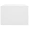 vidaXL Wall-mounted Bedside Cabinets 2 pcs White 50x36x25 cm