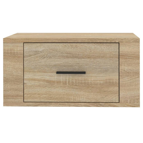 vidaXL Wall-mounted Bedside Cabinets 2 pcs Sonoma Oak 50x36x25 cm
