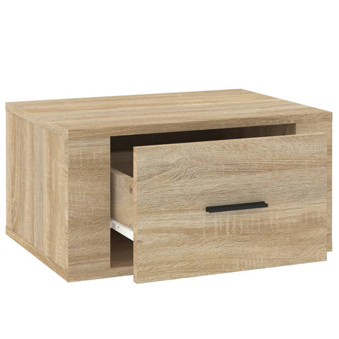 vidaXL Wall-mounted Bedside Cabinets 2 pcs Sonoma Oak 50x36x25 cm