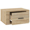 vidaXL Wall-mounted Bedside Cabinets 2 pcs Sonoma Oak 50x36x25 cm