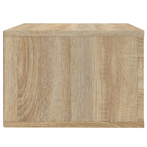 vidaXL Wall-mounted Bedside Cabinets 2 pcs Sonoma Oak 50x36x25 cm