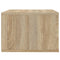 vidaXL Wall-mounted Bedside Cabinets 2 pcs Sonoma Oak 50x36x25 cm