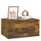 vidaXL Wall-mounted Bedside Cabinets 2 pcs Smoked Oak 50x36x25 cm
