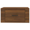 vidaXL Wall-mounted Bedside Cabinets 2 pcs Brown Oak 50x36x25 cm