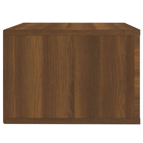 vidaXL Wall-mounted Bedside Cabinets 2 pcs Brown Oak 50x36x25 cm