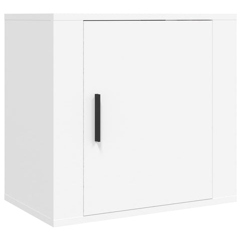 vidaXL Wall-mounted Bedside Cabinets 2 pcs White 50x30x47 cm