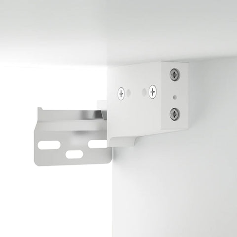 vidaXL Wall-mounted Bedside Cabinets 2 pcs White 50x30x47 cm