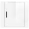 vidaXL Wall-mounted Bedside Cabinet High Gloss White 50x30x47 cm