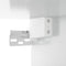 vidaXL Wall-mounted Bedside Cabinet High Gloss White 50x30x47 cm