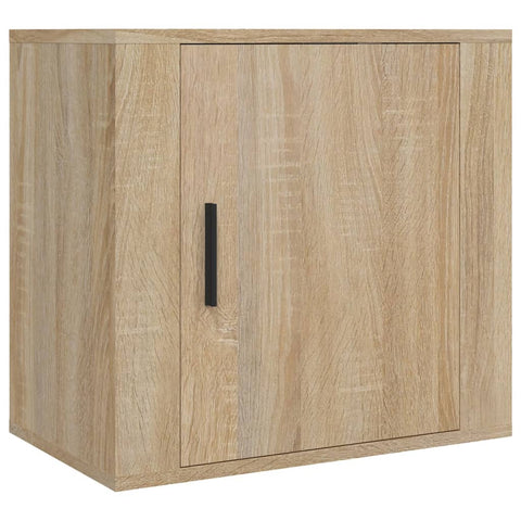 vidaXL Wall-mounted Bedside Cabinets 2 pcs Sonoma Oak 50x30x47 cm