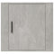 vidaXL Wall-mounted Bedside Cabinets 2 pcs Concrete Grey 50x30x47 cm