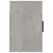 vidaXL Wall-mounted Bedside Cabinets 2 pcs Concrete Grey 50x30x47 cm