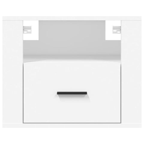 vidaXL Wall-mounted Bedside Cabinets 2 pcs White 50x36x40 cm