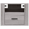 vidaXL Wall-mounted Bedside Cabinets 2 pcs Grey Sonoma 50x36x40 cm