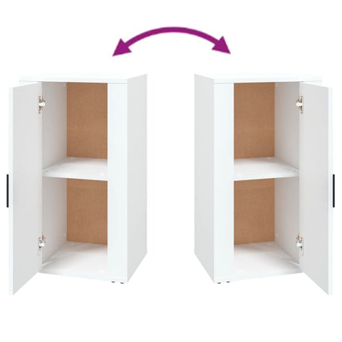 vidaXL Sideboard White 40x33x70 cm Engineered Wood