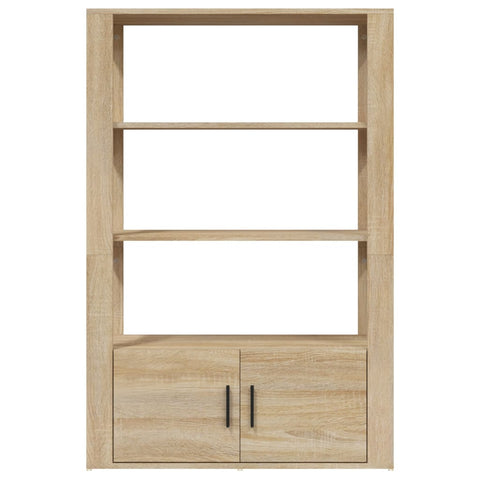 vidaXL Sideboard Sonoma Oak 80x30x119.5 cm Engineered Wood