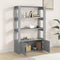 vidaXL Sideboard Grey Sonoma 80x30x119.5 cm Engineered Wood