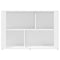 vidaXL Sideboard White 80x30x54 cm Engineered Wood