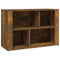 vidaXL Sideboard Smoked Oak 80x30x54 cm Engineered Wood