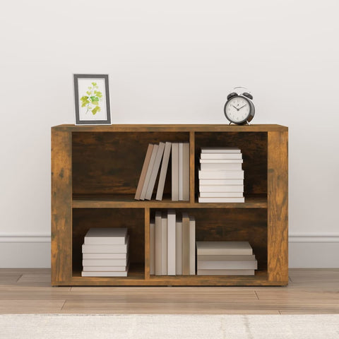 vidaXL Sideboard Smoked Oak 80x30x54 cm Engineered Wood