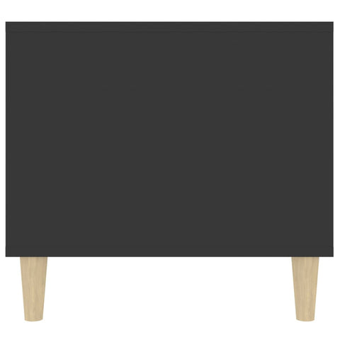 vidaXL Coffee Table Black 90x49x45 cm Engineered Wood