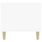 vidaXL Coffee Table High Gloss White 90x49x45 cm Engineered Wood
