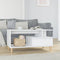vidaXL Coffee Table High Gloss White 90x49x45 cm Engineered Wood