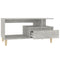 vidaXL Coffee Table Concrete Grey 90x49x45 cm Engineered Wood