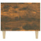 vidaXL Coffee Table Smoked Oak 90x49x45 cm Engineered Wood