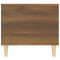 vidaXL Coffee Table Brown Oak 90x49x45 cm Engineered Wood