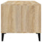 vidaXL Coffee Table Sonoma Oak 90x49x45 cm Engineered Wood