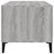 vidaXL Coffee Table Grey Sonoma 90x49x45 cm Engineered Wood