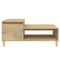 vidaXL Coffee Table Sonoma Oak 100x50x45 cm Engineered Wood