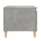 vidaXL Coffee Table Concrete Grey 100x50x45 cm Engineered Wood