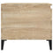 vidaXL Coffee Table Sonoma Oak 100x50x45 cm Engineered Wood
