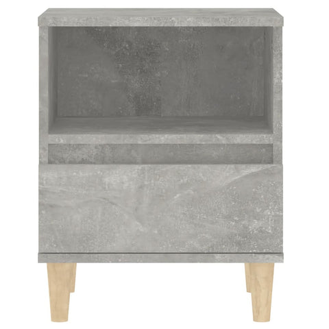 vidaXL Bedside Cabinets 2 pcs Concrete Grey 40x35x50 cm