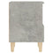 vidaXL Bedside Cabinets 2 pcs Concrete Grey 40x35x50 cm