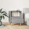 vidaXL Bedside Cabinet Grey Sonoma 40x35x50 cm