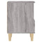 vidaXL Bedside Cabinet Grey Sonoma 40x35x50 cm