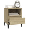vidaXL Bedside Cabinet Sonoma Oak 40x35x50 cm