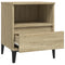 vidaXL Bedside Cabinet Sonoma Oak 40x35x50 cm