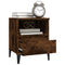 vidaXL Bedside Cabinets 2 pcs Smoked Oak 40x35x50 cm